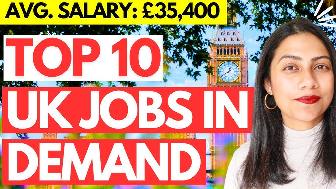 Top 10 UK Visa Sponsorship Jobs for Foreigners in 2025